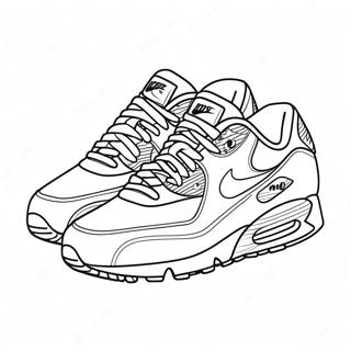 Disegno Da Colorare Di Sneaker Air Max 134673-66683