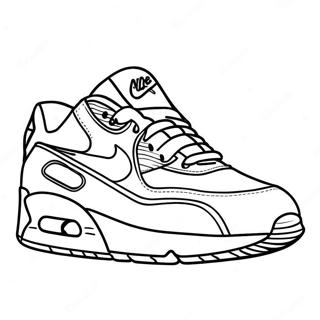 Disegno Da Colorare Di Sneaker Air Max 134673-66684