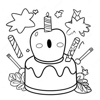 Pagina Da Colorare Del Felice 8deg Compleanno 135237-67122