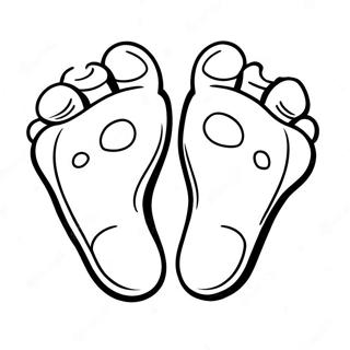 Piedi Di Bambino Colorati Disegno Da Colorare 135469-67313