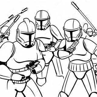 Clone Troopers In Azione Da Colorare 136261-67933