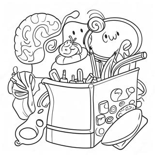 Pagina Da Colorare Degli Strumenti Di Terapia Cognitivo Comportamentale 136337-67994