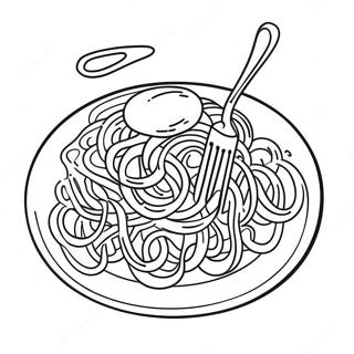 Pagina Da Colorare Spaghetti 137027-68670