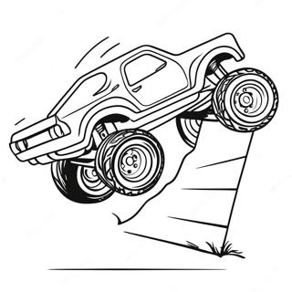 Pagina Da Colorare Dellauto Rc Veloce Che Salta Su Una Rampe 137132 68756