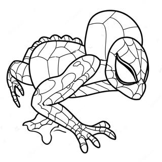 Spiderman Lucertola Pagine Da Colorare