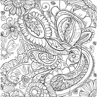 Paisley Pagine Da Colorare