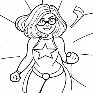 Ms Marvel Con Poteri Cosmico Pagina Da Colorare 137799-69277