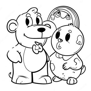 Pagina Da Colorare Di Stanley Con Amici 138492-69822