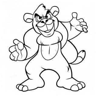 Pagina Da Colorare Di Taz In Azione 138643-69936