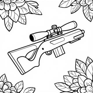 Pagina Da Colorare Del Fucile Di Precisione Camuffato 138824-70081