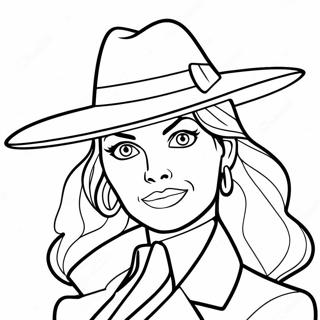 Carmen Sandiego Pagine Da Colorare