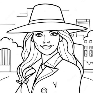 Carmen Sandiego Pagine da Colorare