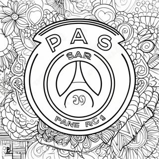 Pagina Da Colorare Del Logo Psg 139128-70310