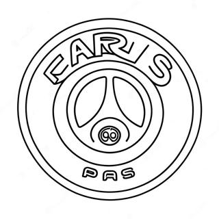 Pagina Da Colorare Del Logo Psg 139128-70312