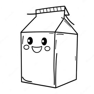 Disegno Da Colorare Personaggio Del Cartone Del Latte Felice 139539-70639