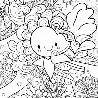 Pagina Da Colorare Di Un Doodle Preppy Fantasioso Di Picsart 139721 70786