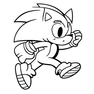 Sonic Ombra Che Corre Veloce Da Colorare 14054-3067