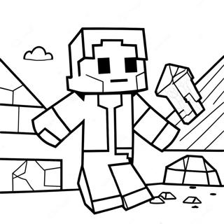 Minecraft Pagine Da Colorare