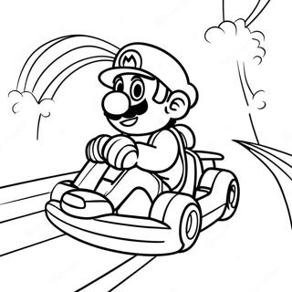 Mario Kart Pagine Da Colorare