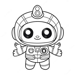 Pagina Da Colorare Del Capitano Barnacles Degli Octonauts 16824-3667