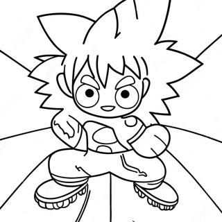 Deku In Costume Da Eroe Disegno Da Colorare 21596-4703