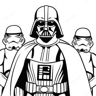 Darth Vader Pagine da Colorare