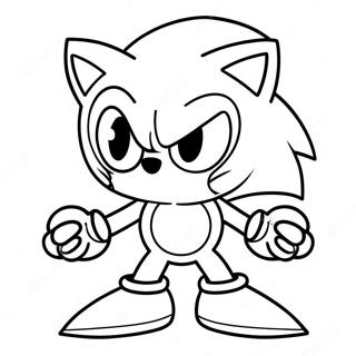 Sonic Exe Pagine Da Colorare