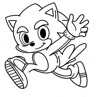 Sonic Exe Che Insegue Tails Da Colorare 23886-5207