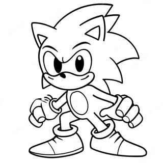 Sonic Exe Pagine da Colorare