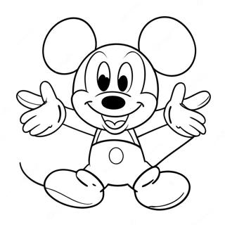 Affascinante Topolino Pagina Da Colorare 24169-5266