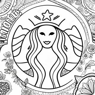 Pagina Da Colorare Del Logo Starbucks 25524-5565