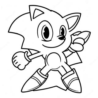 Super Sonic Che Vola In Alto Da Colorare 2658-1567