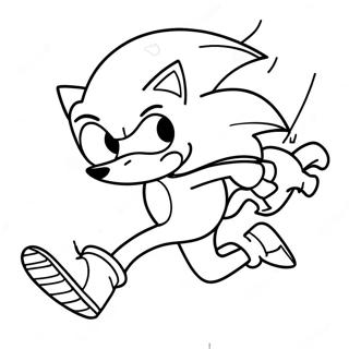 Super Sonic Pagine Da Colorare