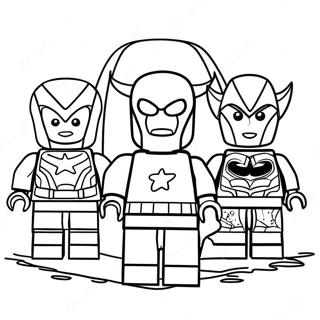 Lego Avengers Pagine Da Colorare