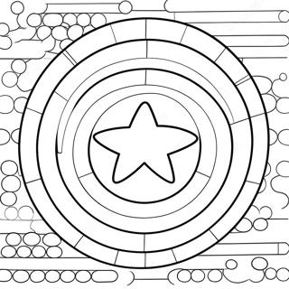 Pagina Da Colorare Di Lego Scudo Di Captain America 26719-5830