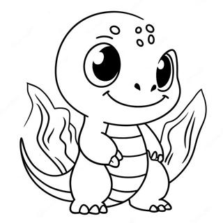 Carino Charmander Da Colorare 27086-5896