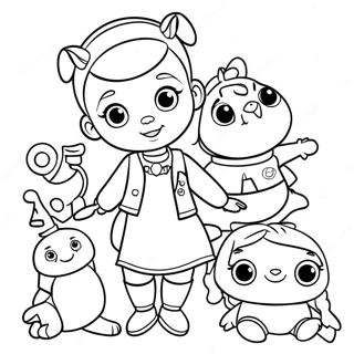 Dott. Mcstuffins Pagine da Colorare