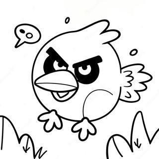 Angry Birds Pagine Da Colorare