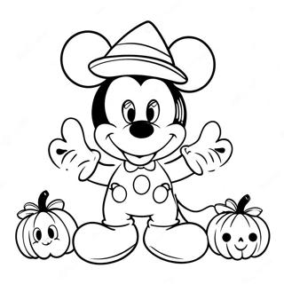 Disney Halloween Pagine Da Colorare