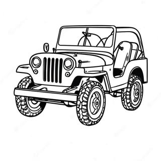 Jeep Pagine Da Colorare