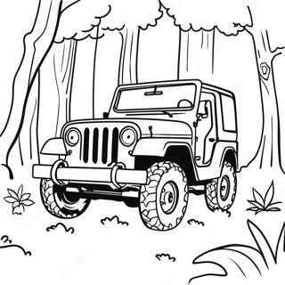 Jeep Pagine da Colorare