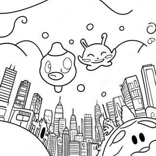 Pagina Da Colorare Del Mondo Sottosopra 32728-7147