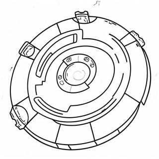 Pagina Da Colorare Dellarena Di Battaglia Beyblade 34618-7554