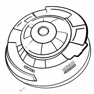 Pagina Da Colorare Dellarena Di Battaglia Beyblade 34618-7555