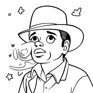 Bruno Con Visione Magica Da Colorare 3744-2790