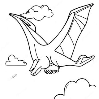 Pterodattilo Pagine Da Colorare