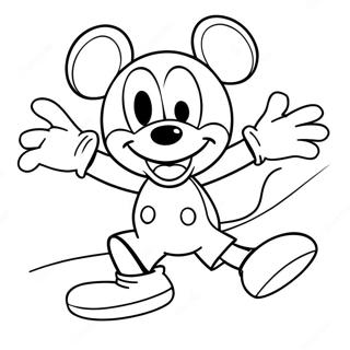 Mickey Mouse Che Gioca A Calcio Da Colorare 4468 263