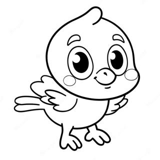 Carino Uccellino Tweety Da Colorare 44793-9796