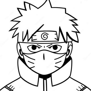 Kakashi Pagine Da Colorare