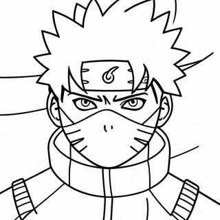 Kakashi Con Sharingan Da Colorare 46322-10135